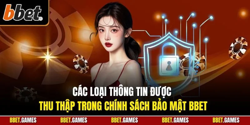 Các loại thông tin được thu thập trong chính sách bảo mật BBET